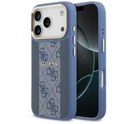 Coque Guess Hardcase 4G Stripe MagSafe pour iPhone 17 Pro - Blue