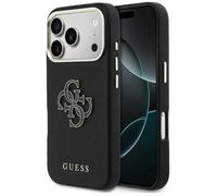Coque Guess Hardcase Resin Logo pour iPhone 17 Pro - Black