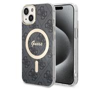 Coque Guess IML 4G MagSafe pour iPhone 15 Plus - Black