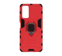 Coque Honor 10X Lite Hybride Antichoc Bague Métallique Support Vidéo rouge