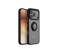 Coque Honor 600 / 600 Pro Support Anneau Fixation Magnétique Noir