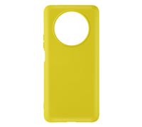 Coque Honor Magic 4 Lite Silicone Semi-rigide Soft-touch Fine Jaune