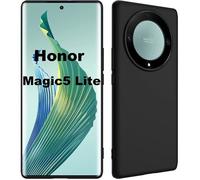 Coque - Honor - Magic 5 Lite 5G - Silicone TPU - Anti-Chocs - Noir