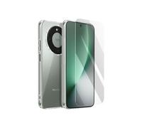Coque pour Honor Magic 8 Lite avec Protection d'Écran en Verre Trempé Mayaxess Transparent