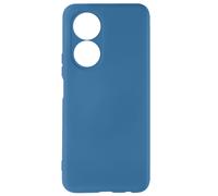 Coque Honor X7 Silicone Semi-rigide Soft-touch Fine Bleu