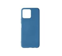 Coque Honor X8 Silicone Semi-rigide Soft-touch Fine Bleu