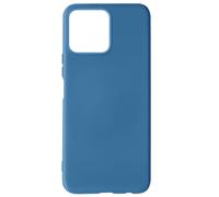 Coque Honor X8 Silicone Semi-rigide Soft-touch Fine Bleu