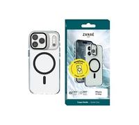 Coque MagSafe pour iPhone 18 Pro / 17 Pro Série Hooke avec Cache Caméra Stand Zanaé Noir / Transparent