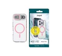 Zanaé Coque pour iPhone Air Série Hooke avec Cache Caméra Stand Rose