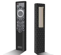 Coque Housse de Silicone pour Télécommande Samsung Solaire BN59-01385 BN59-01386 Série BN59-01391A Étui de Protection pour Telecommande Samsung TV 2022 Solar Remote (Noir)