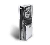 Coque Housse pour console PlayStation 5 (modèle - Slim, équipées d'un lecteur de disque) Façades Etui pour PS5 Slim - Transparent