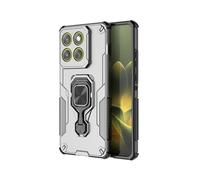 COQUE Housse pour Motorola Edge 70, Étui Magnétique Renforcé avec Support Métallique, Antidérapant & Protection Air Cushion, de Protection pour Motorola Edge 70-Gris