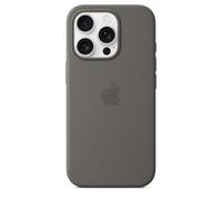 Coque / Housse Silicone Apple iPhone 16 Pro - Gris Pierre - Neuf