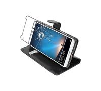 ebestStar - Coque Compatible avec Huawei Mate 10 Lite 2017 Etui PU Cuir Housse Portefeuille Porte-Cartes Support, Noir +Film Verre Trempé [NB:Lire Description][Appareil: 156.2x75.2x7.5mm 5.9"]
