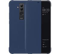 Coque Huawei Mate 20 Lite, Smart View Étui à Rabat en Cuir, Mode D'économie D'énergie Protección Integral Mate20 Lite,Bleu