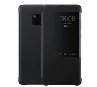 Coque Huawei Mate 20 Pro, Smart View Étui à Rabat en Cuir, [Mode D'économie D'énergie][Protección Integral](Mate20 Pro,Noir)