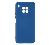 Coque Huawei Nova 8i et Honor 50 Lite Silicone Semi-rigide Soft-touch Fine Bleu