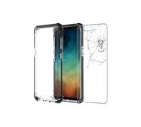 ebestStar - Coque pour Huawei P Smart 2019, Etui Protection Silicone Transparent Antichoc, Coins Renforcés, Transparent + Verre Trempé