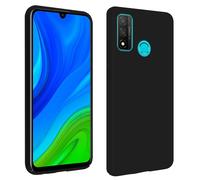 Housse semi-rigide en silicone pour téléphone portable Huawei P smart 2020, Soft Touch - Noir
