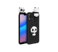 Coque Huawei P20 Lite Design Panda 3D Protection Souple Flexible - Noir