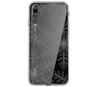 Coque Huawei P20 Pro Hybride Motifs Flocon - Fabriqué en France Bigben