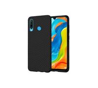 - Coque Huawei P30 Lite (2019) Housse Etui Gel Motif Fibre Carbone Luxe Flex TPU Premium, Noir [Dimensions PRECISES Smartphone : 152.9 x 72.7 x