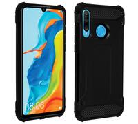 Coque Huawei P30 Lite Protection Hybride Antichoc 1.8m Defender II - Noir