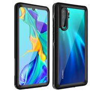 Coque Huawei P30 Pro Bi-matière Waterproof 2m Film Écran Redpepper noir