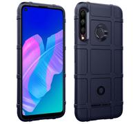Coque et étui téléphone mobile Avizar Coque pour Huawei P40 Lite E Protection Renforcée Carreaux Relief Noir