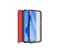 Coque Pour Huawei P40 Lite Protection Arrière Rigide plus Avant Souple Rouge