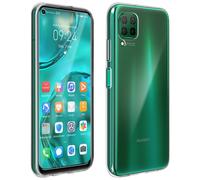 Coque Huawei P40 Lite Rigide et Film Écran Verre Trempé 9H 4Smarts Transparent