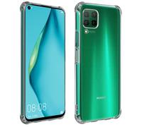 Coque Huawei P40 Lite Silicone Flexible Coins Bumper Transparent