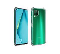 Coque Huawei P40 Lite Silicone Flexible Coins Bumper Transparent