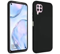 Coque Huawei P40 Lite Silicone Semi-rigide Finition Soft Touch Noir