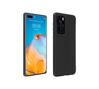 Coque pour Huawei P40 Silicone Gel Flexible Ultra-fine et Légère Noir