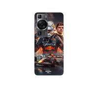 Coque Huawei P60 Max Verstappen F1 Art Wallpaper