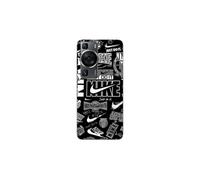 Coque Huawei P60 Nike air logo Download Nike Graffiti Noir et blanc