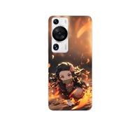 Coque Huawei P60 Pro Demon Slayer Nezuko 3d Art Anime Manga Copie