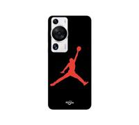 Coque Huawei P60 Pro Jordan logo 23 nike basketball couleur rouge