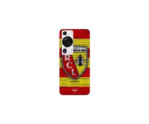 Coque Huawei P60 Pro rcl lens original jaune et rouge Maniacase