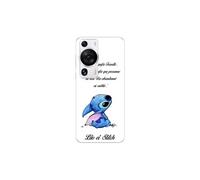 Coque Huawei P60 Pro stitch-lilo-famille-blanc