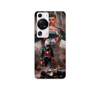 Coque Huawei P60 Pro Verstappen Éclair Formule 1 Casque F1