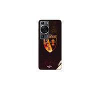 Coque Huawei P60 rcl lens orange fond noir