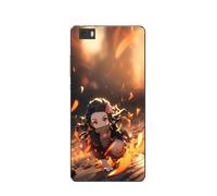 Coque Huawei P8 Lite Demon Slayer Nezuko 3d Art Anime Manga