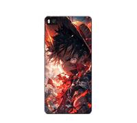 Coque Maniacase pour Huawei P8 One piece Luffy énervé art manga anime