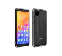 Coque Huawei Y5p Silicone Souple et Film Verre Trempé 9H transparent