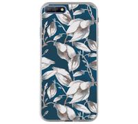 Coque Huawei Y6 2018 Hybride Motifs Melancholia Blue - Fabriqué en France Bigben