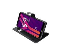 - Coque Huawei Y7 2018 Etui Housse Portefeuille PU Cuir, Noir [Dimensions PRECISES Smartphone : 158.3 x 76.7 x 7.8 mm, écran 5.77'']
