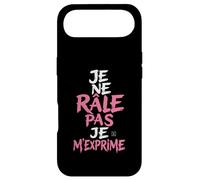 Coque Humour Femme Je Ne Rale Pas Je m Exprime Phrase Drole Coque pour iPhone Air