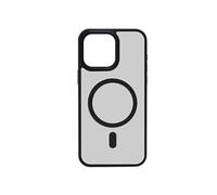 Coque Hybrid Frost pour iPhone 15 Pro Max Antichoc Compatible MagSafe Noir